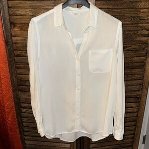 Beach lunch lounge, oversized lounging shirt L